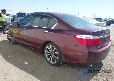 2015 Honda Accord Sport z USA, uszkodzony, nr VIN 1HGCR2F50FA024367